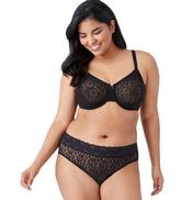Wacoal 851205 Halo Lace Seamless Stretch Lace with J-Hook [851205