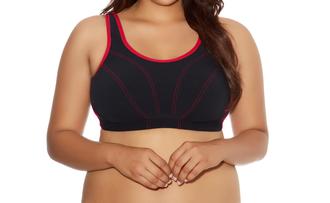 ENELL Sports Bra High Impact NL100 Black Size 2 for sale online