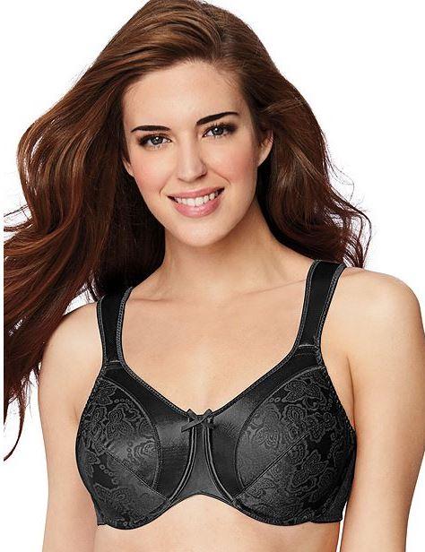 Bali Women's Passion for Comfort Minimizer, Full-Coverage Underwire Bra,  Seamless Cups, Regal Navy, 38C