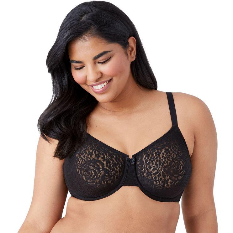 Buy Wacoal Halo Lace Underwire Bra 851205, Up To A G Cup
