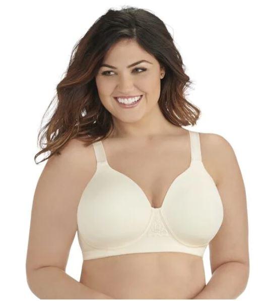 Vanity Fair 71380 Beauty Back Smoother Wirefree Bra 44 DDD Star White 44ddd  for sale online